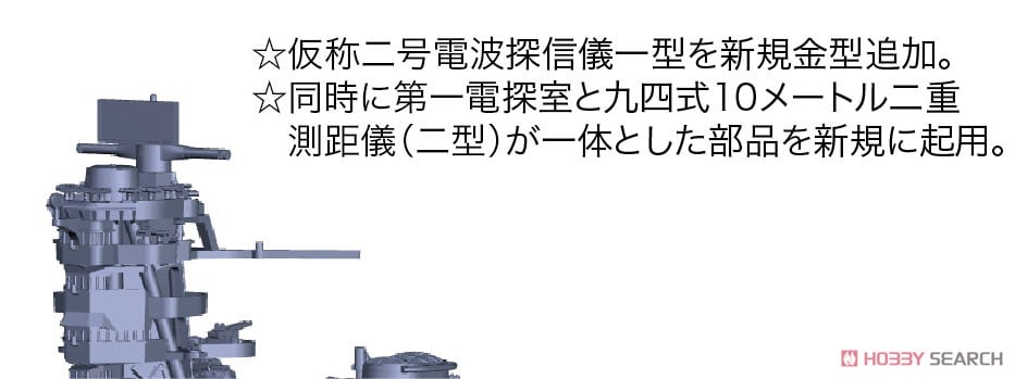 Fujimi IJN Battleship Ise 1942 Special Version (w/#21 Radar) gambar 4