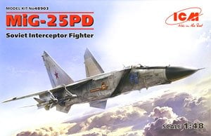 ICM MiG-25 PD (Plastic model) gambar 1