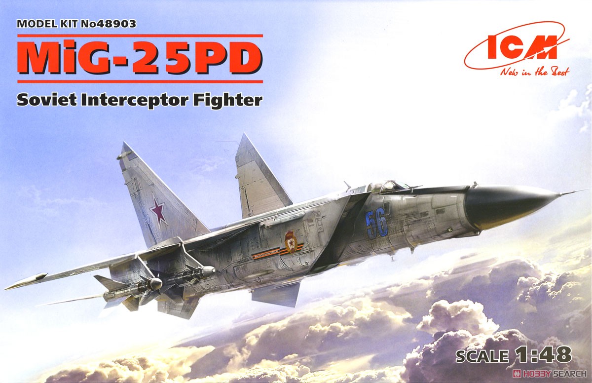 ICM MiG-25 PD (Plastic model) gambar 2