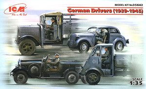 ICM German Driver (1939-1945) (Plastic model)