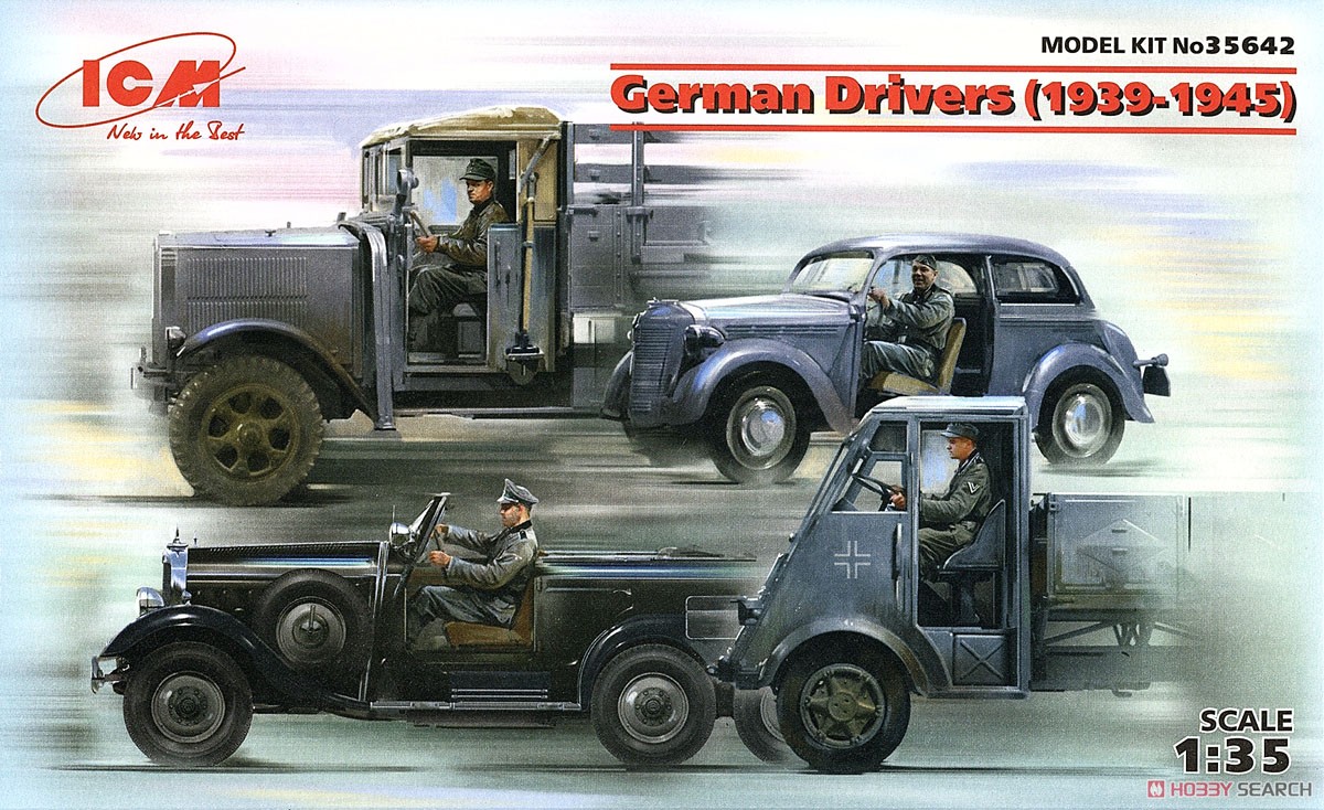 ICM Deutscher Fahrer (1939-1945) (Plastikmodell) Bild 2