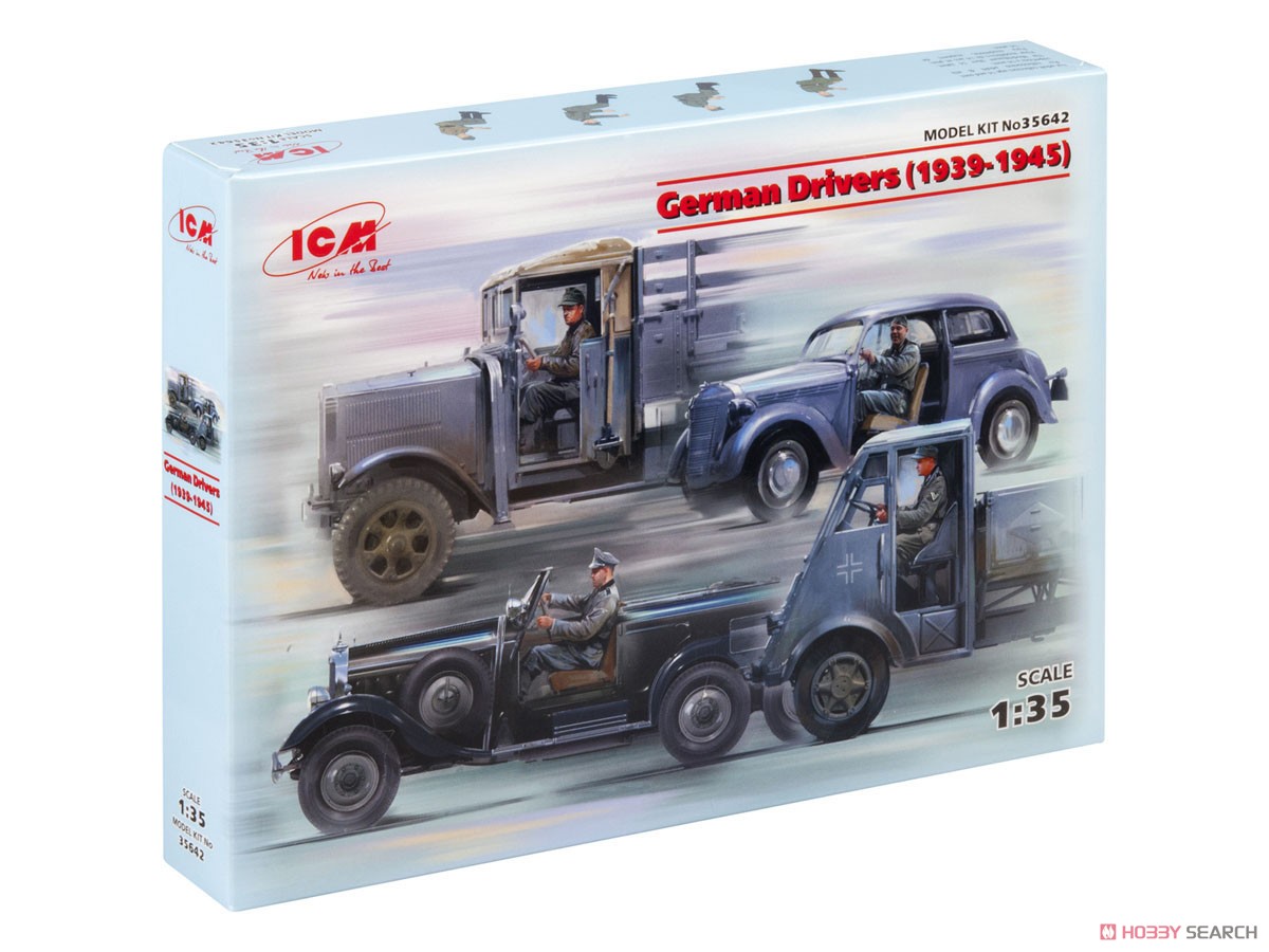 ICM Deutscher Fahrer (1939-1945) (Plastikmodell) Bild 3