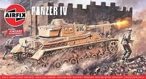 Airfix Panzer IV F1/F2 (Plastikmodell) Bild 1