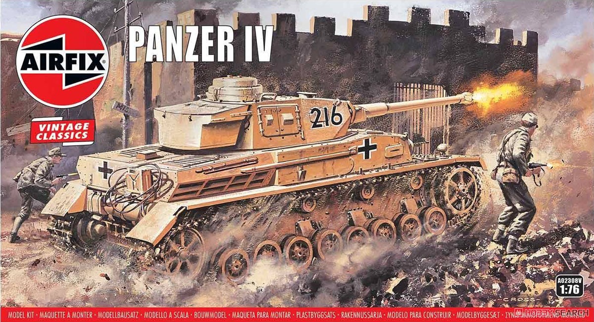 Airfix Panzer IV F1/F2 (Plastikmodell) Bild 2