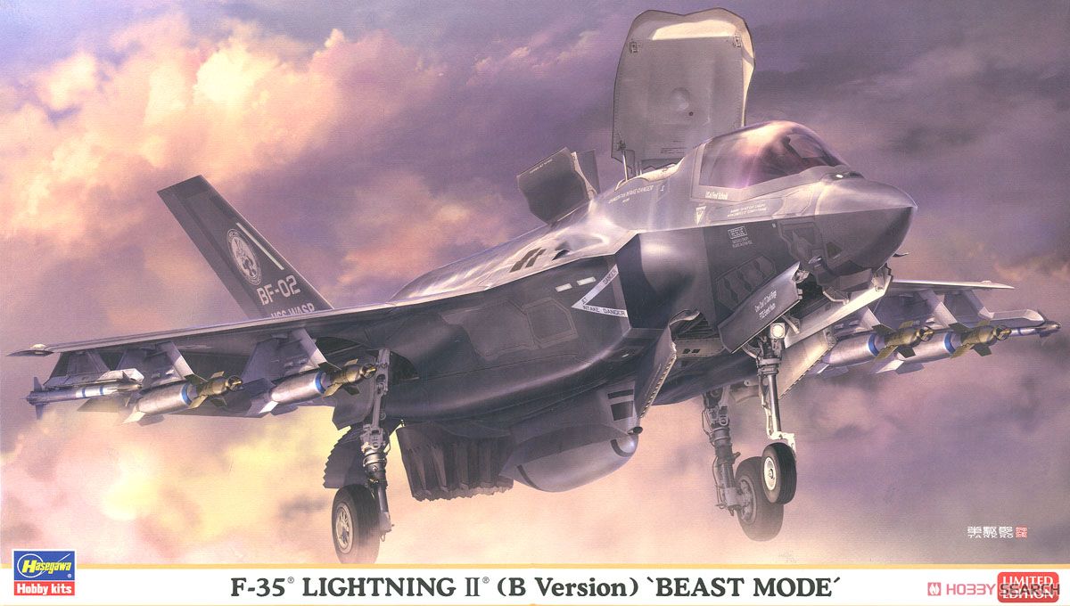 Hasegawa F-35 Lightning II (Type B) `Beast Mode` (Plastic model) รูปภาพ 2