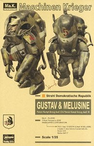 Hasegawa P.K.A. Ausf.G Gustav &amp; Ausf.M Melusine (Set of 2) (Plastic model) รูปภาพ 1