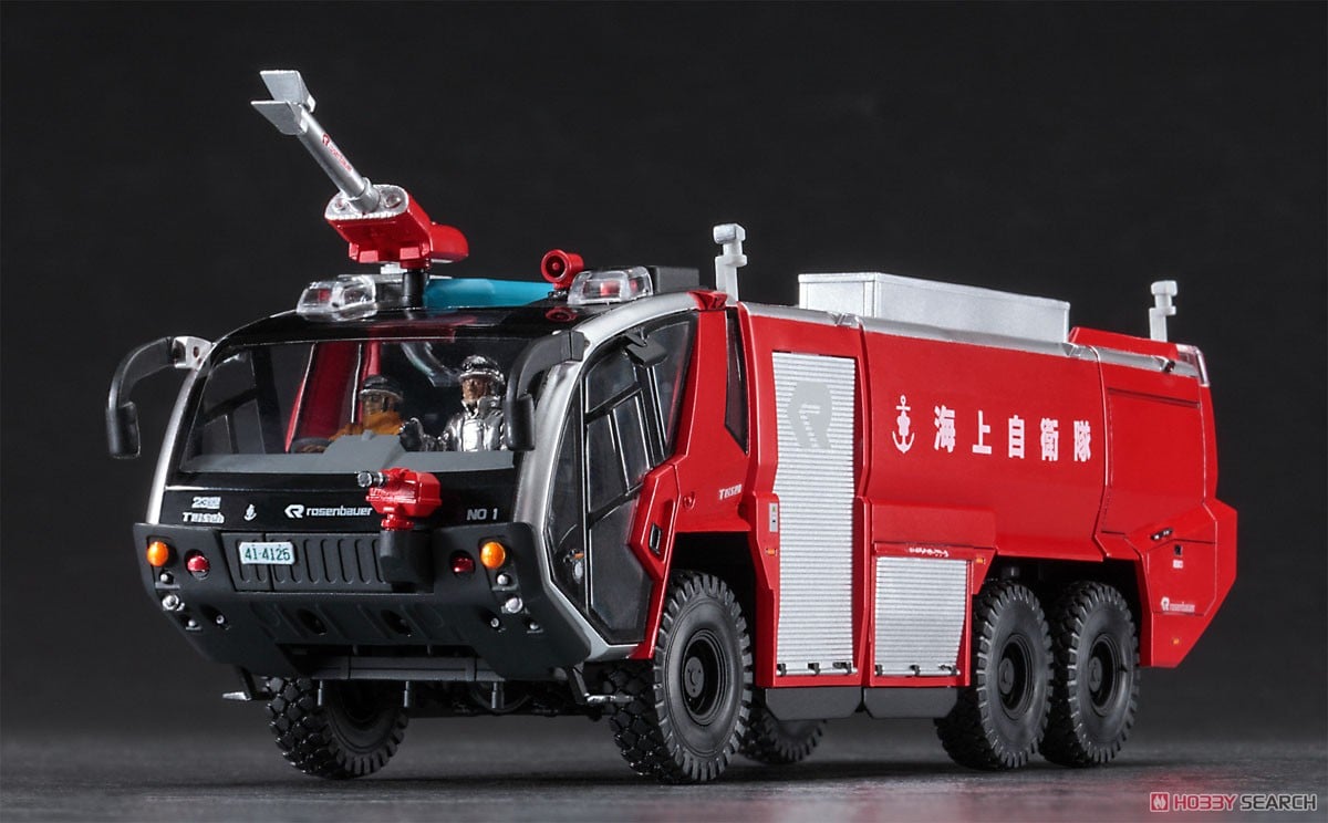 Hasegawa Rosenbauer Panther 6x6 Airport Crash Tender `JMSDF` gambar 3