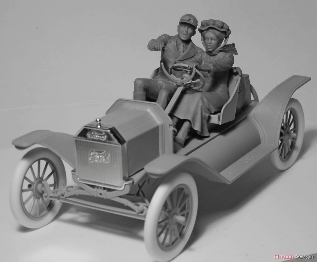 ICM 美国运动赛车驾驶员 (1910年代) (1男1女人偶) (塑料模型) 图片 4