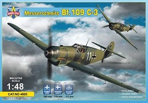Modelsvit Messerschmitt Bf109C-3 (Plastic model) hình ảnh 1