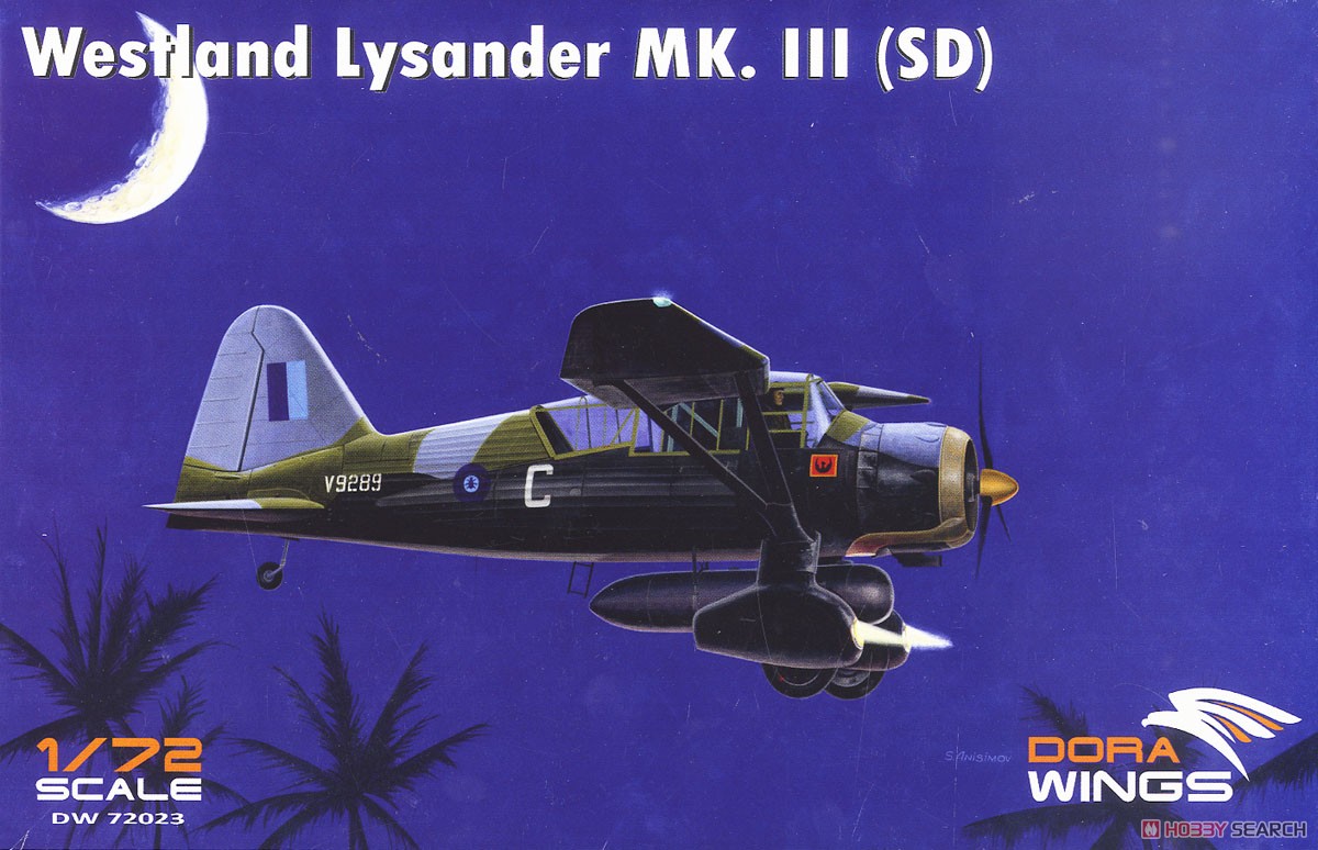 Dora Wings 韋斯特蘭 Lysander Mk.III(SD)(塑膠模型) 圖片 3