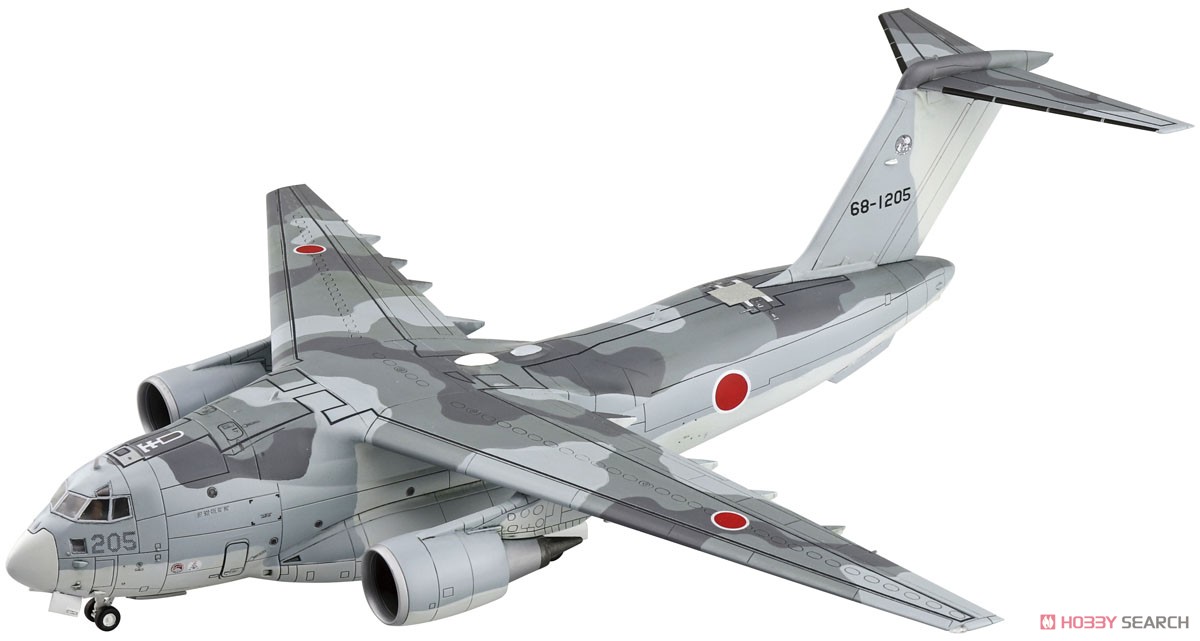 Aoshima J.A.S.D.F Transporter Kawasaki C-2 (Plastic model) image 6
