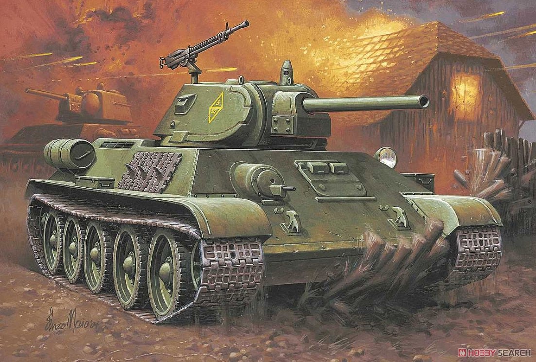 Revell (Germany) T-34/76 1940 (Plastic model) image 3