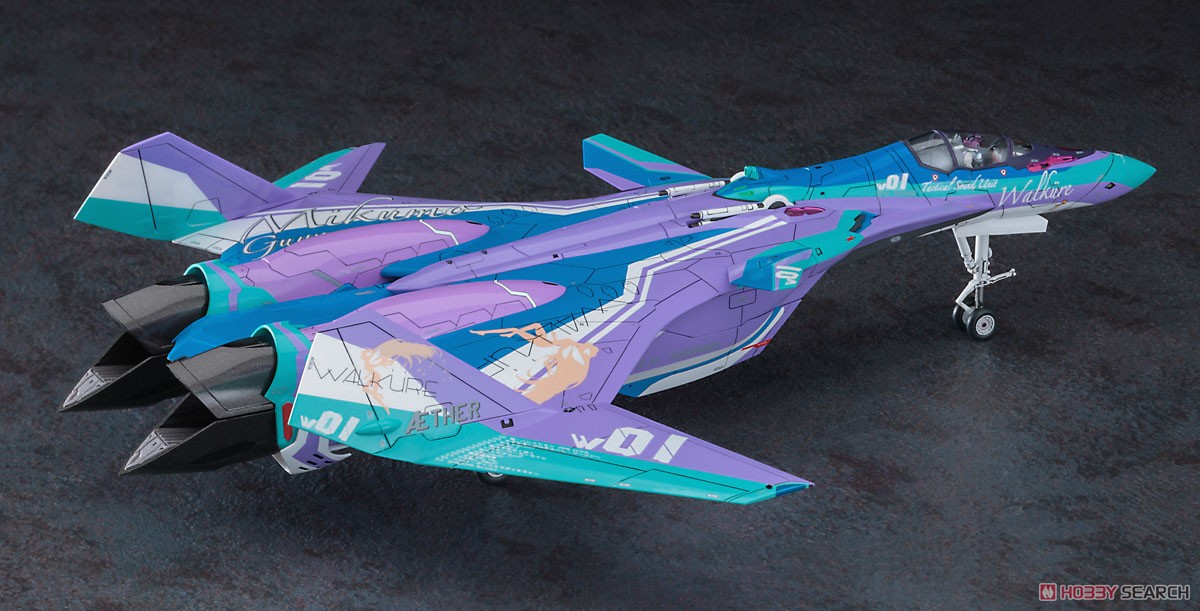 Hasegawa VF-31S Siegfried `Mikumo Guynemer Color` Macross Delta (Plastic model) image 4