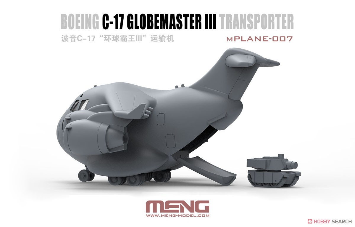 Meng Model Boeing C-17 Globemaster III Transporter (Plastikmodell) Bild 3