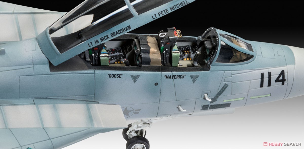 Revell (Germany) Top Gun Movie Set (F/A-18E & F-14A) image 4