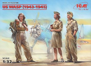 ICM US WASP (1943-1945) (3 figures) (Plastic model)