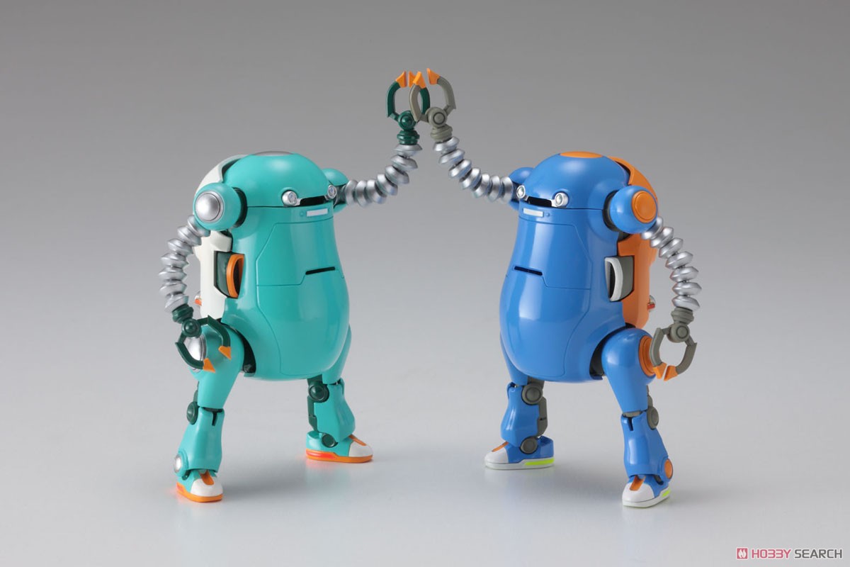 Hasegawa MechatroWeGo No.15 Hello WeGo! `Satoru &amp; Akira` (Plastic model) gambar 4