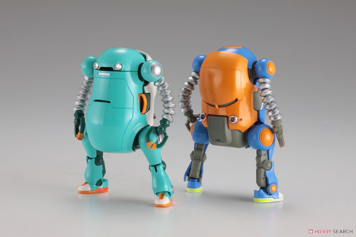 Hasegawa MechatroWeGo No.15 Hello WeGo! `Satoru &amp; Akira` (Plastic model) gambar 5