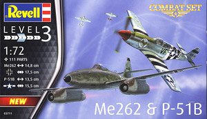 Revell (Germany) Combat Set Me262 & P-51B (Plastic model)