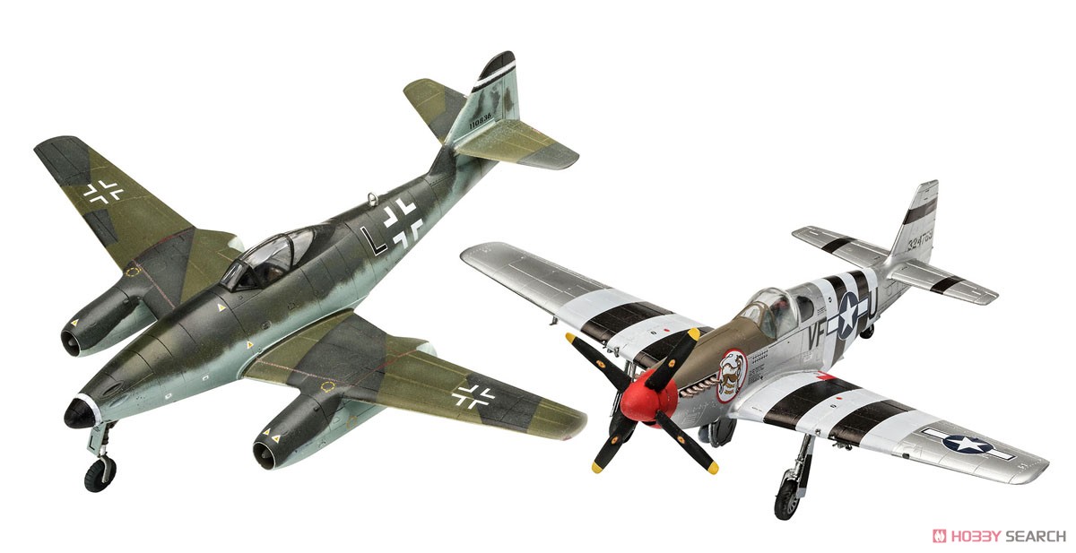 Revell (Germany) 컴뱃 세트 Me262 & P-51B (프라모델) 이미지 4