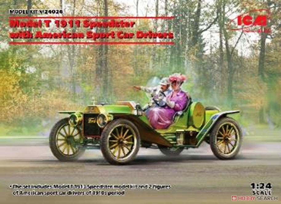ICM Model T 1913 Speedster w/American Sport Car Drivers รูปภาพ 2
