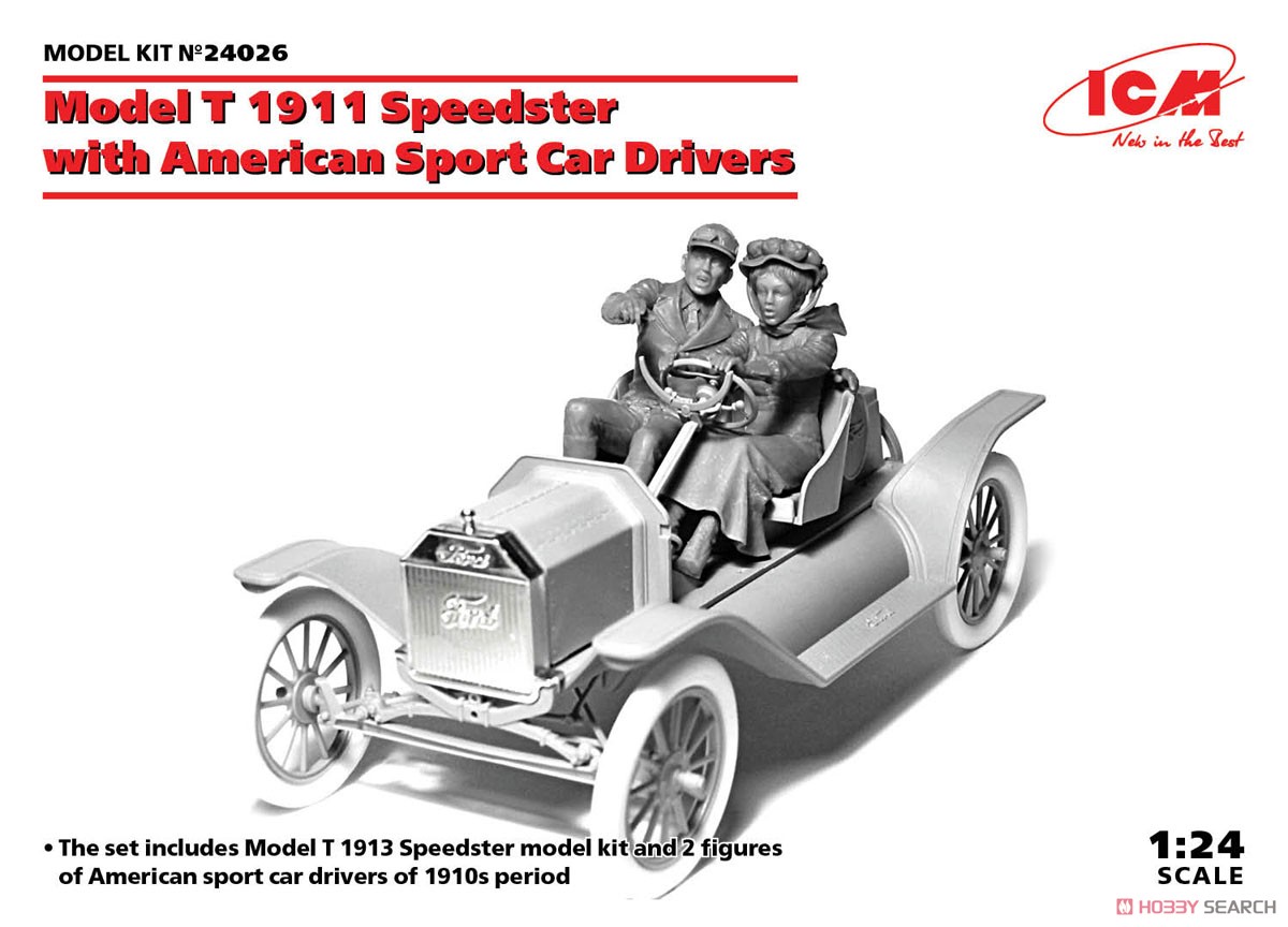 ICM Model T 1913 Speedster w/American Sport Car Drivers รูปภาพ 3
