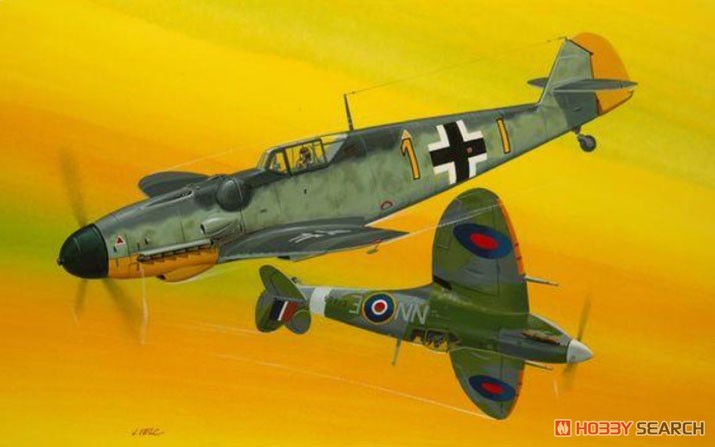 Revell (Germany) Combat Set Bf109G-10 & Spitfire Mk.V (Plastikmodell) Bild 3