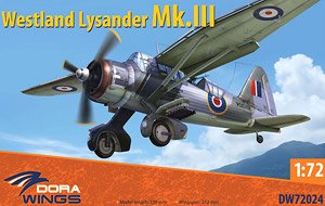 Dora Wings Westland Lysander Mk III (Plastic model)