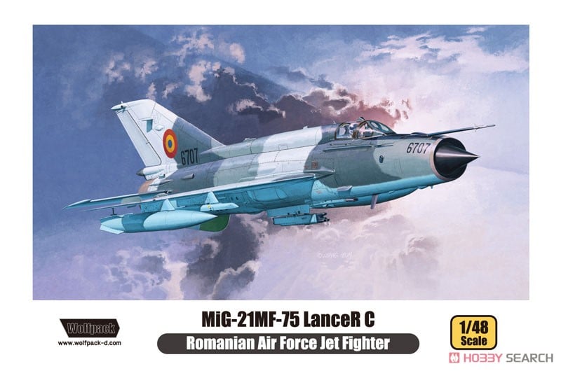 Wolfpack MiG-21 MF-75 LanceR C `羅馬尼亞空軍` 高級版套件 (塑膠模型) 圖片 2