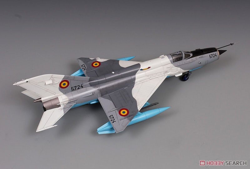 Wolfpack MiG-21 MF-75 LanceR C `羅馬尼亞空軍` 高級版套件 (塑膠模型) 圖片 5