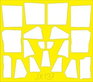 Eduard Masking Sheet for J2M3 Raiden (for Hasegawa) (Plastic model) Bild 1