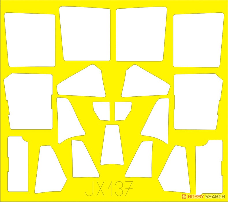 Eduard Masking Sheet for J2M3 Raiden (for Hasegawa) (Plastic model) Bild 2
