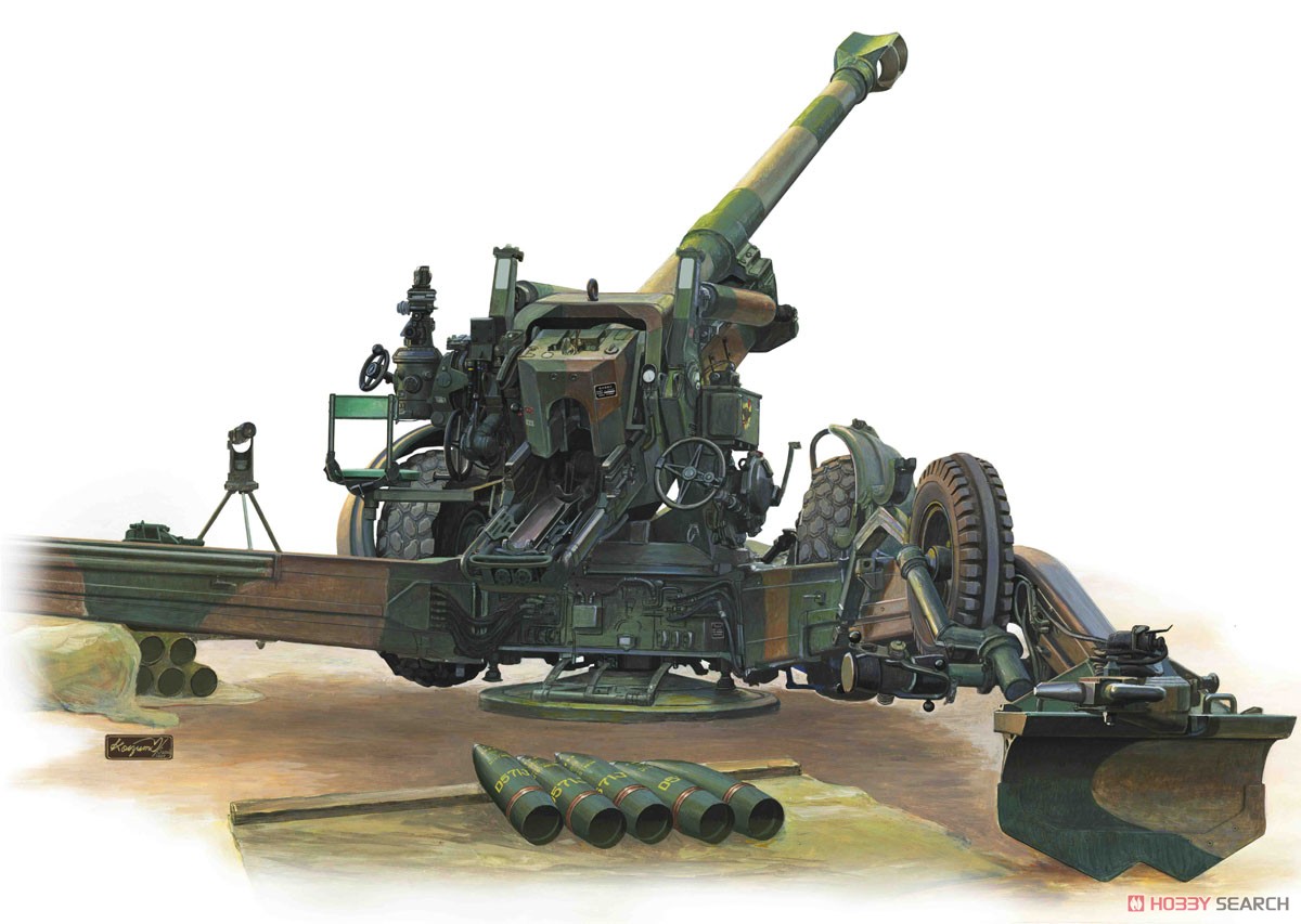 Hobby Japan 陸上自衛隊 155mmりゅう弾砲 FH-70 (プラモデル) 画像 7