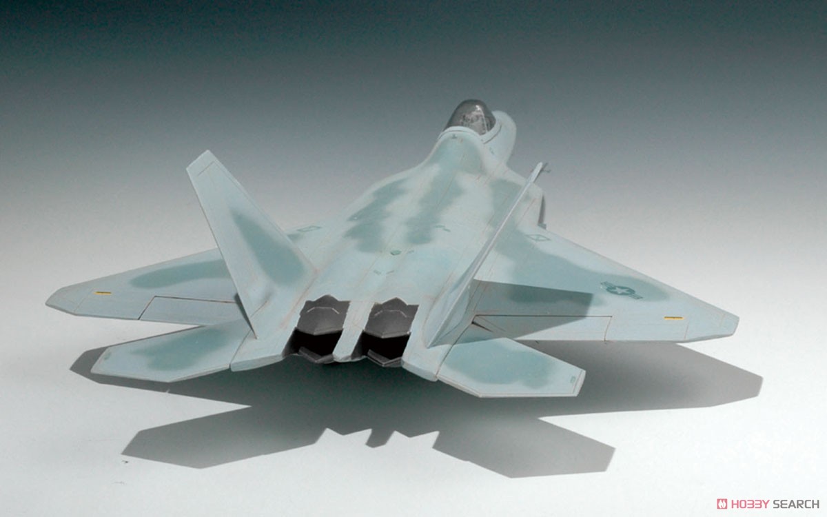 Doyusha USAF F-22A Raptor (Plastic model) gambar 4