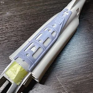 Model Art Dorsal Mold Template for RF-4E (for Hasegawa) (Plastic model)
