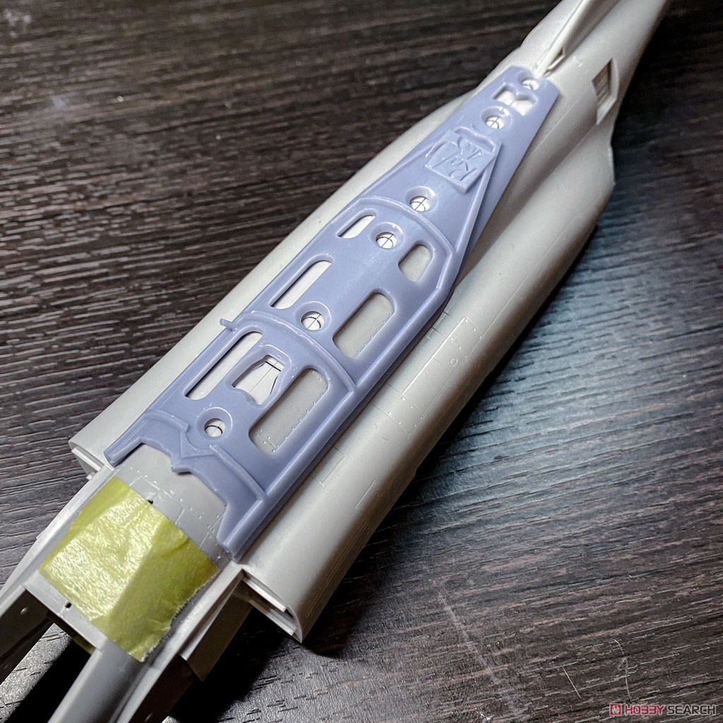 Model Art Rückenform-Schablone für RF-4E (für Hasegawa) (Plastikmodell) Bild 4