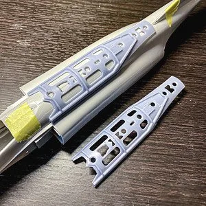 Model Art Rückenform-Schablone für F-4EJ/EJ Kai (für Hasegawa) (Plastikmodell) Bild 1