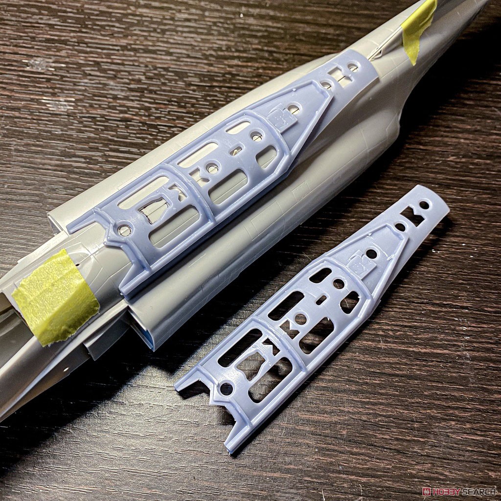 Model Art Rückenform-Schablone für F-4EJ/EJ Kai (für Hasegawa) (Plastikmodell) Bild 4