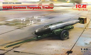 ICM WWII German Torpedo Trailer (Plastic model)