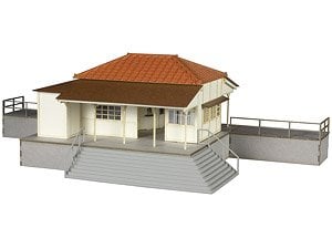 Plum 1/80(HO) Station Building (Kominato Railway Type) (Unassembled Kit) Bild 1