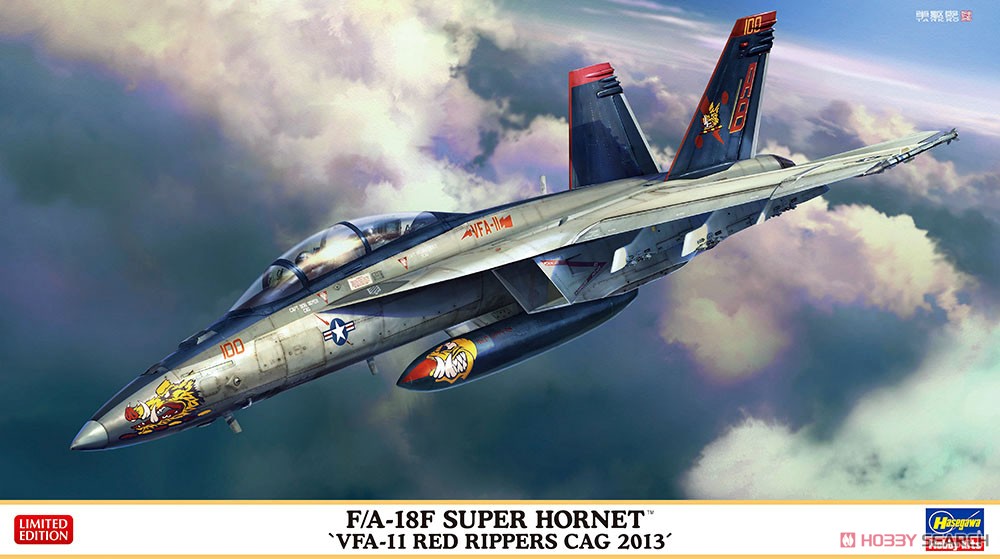 Hasegawa F/A-18F Super Hornet `VFA-11 Red Rippers CAG 2013` (Plastic model) Bild 2