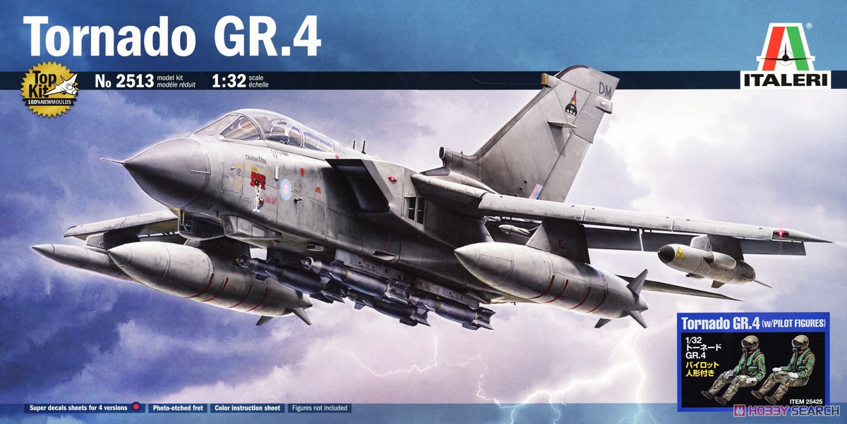 Tamiya Tornado GR.4 w/Pilot Figure (Plastic model) Bild 2