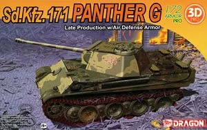 Dragon Sd.Kfz.171 Panther G Late Production w/Air Defense Armor (Plastic model)