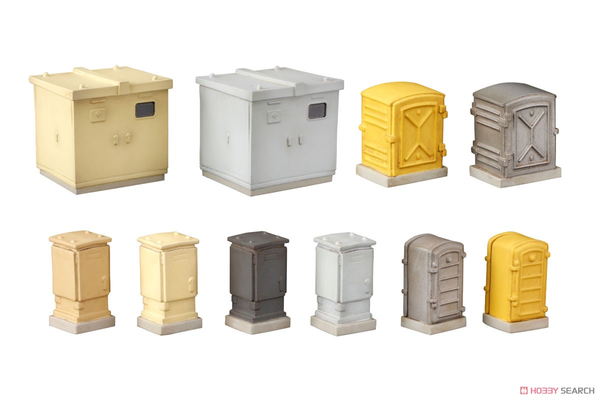 Plum 1/80(HO) Plastic Kit Relay Box / Cubicle (Unassembled Kit) (Model Train) Bild 2