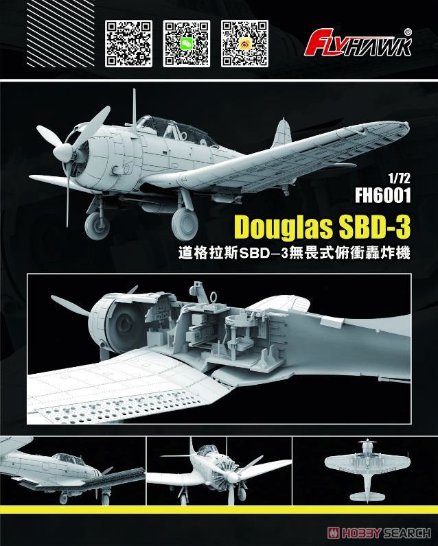 Fly Hawk Douglas SBD-3 Dauntless (Plastic model) Bild 3