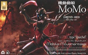 Shinryaku Robo Mobile-Movementess MoMo [Dread Red] (Plastic model)