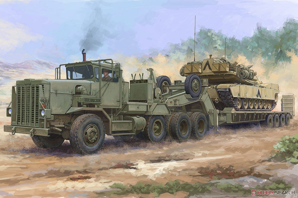 Hobby Boss US Army M911 C-HET w/Tabert 64T Trailer (Plastic model) gambar 6