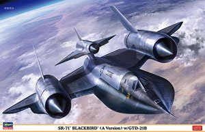 Hasegawa SR-71 Blackbird (Type A) w/GTD-21B (โมเดลประกอบ) รูปภาพ 1