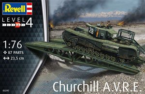 Revell (Germany) 처칠 A.V.R.E. (프라모델) 이미지 1