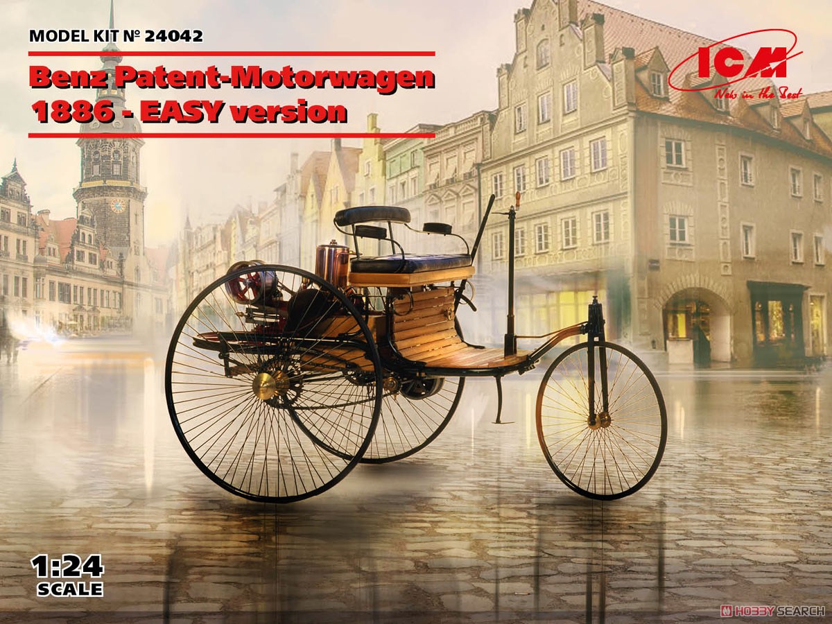 ICM Benz Patent-Motorwagen 1886 - Easy Version (Plastic model) Bild 3